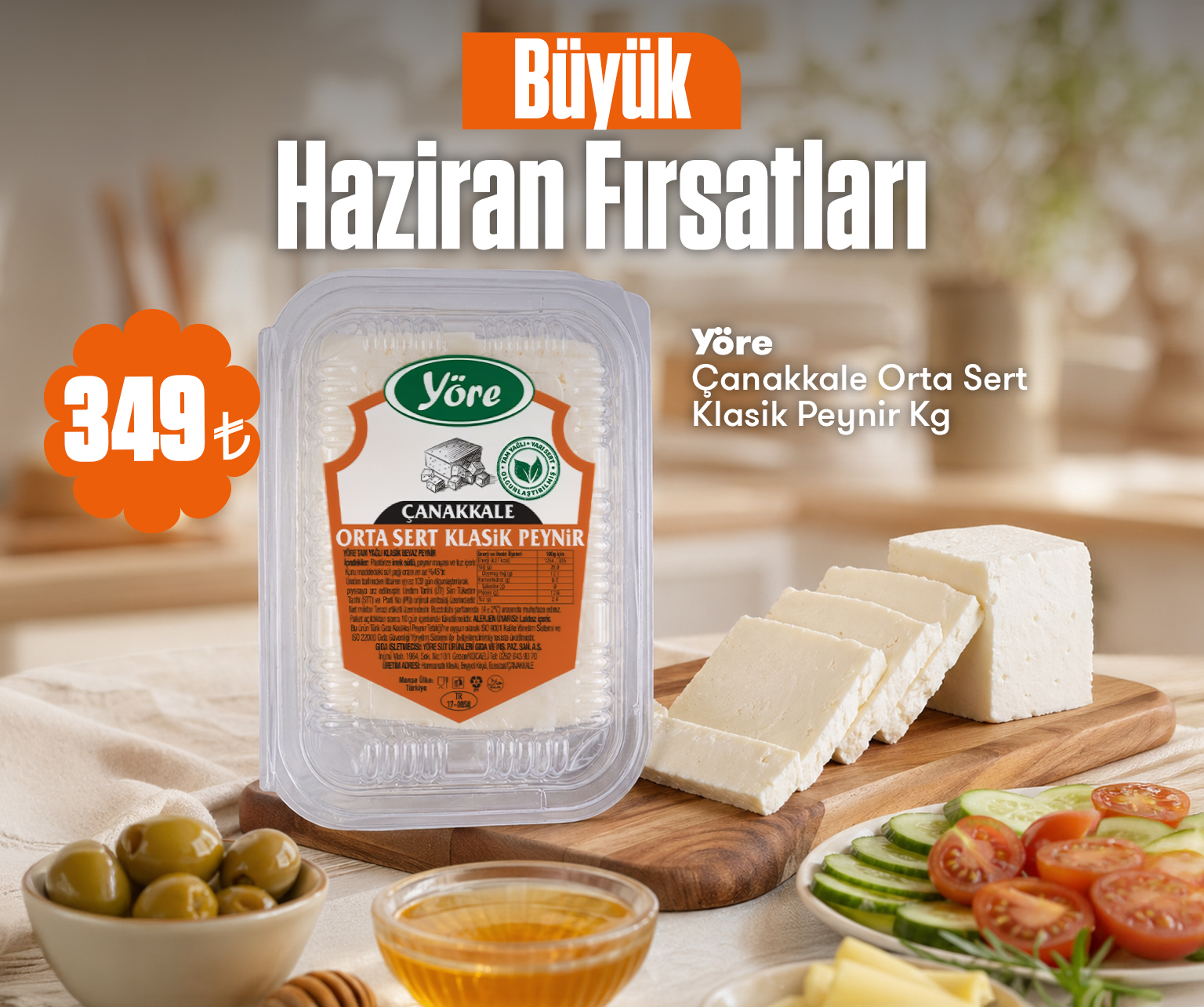 Orta Sert Peynir